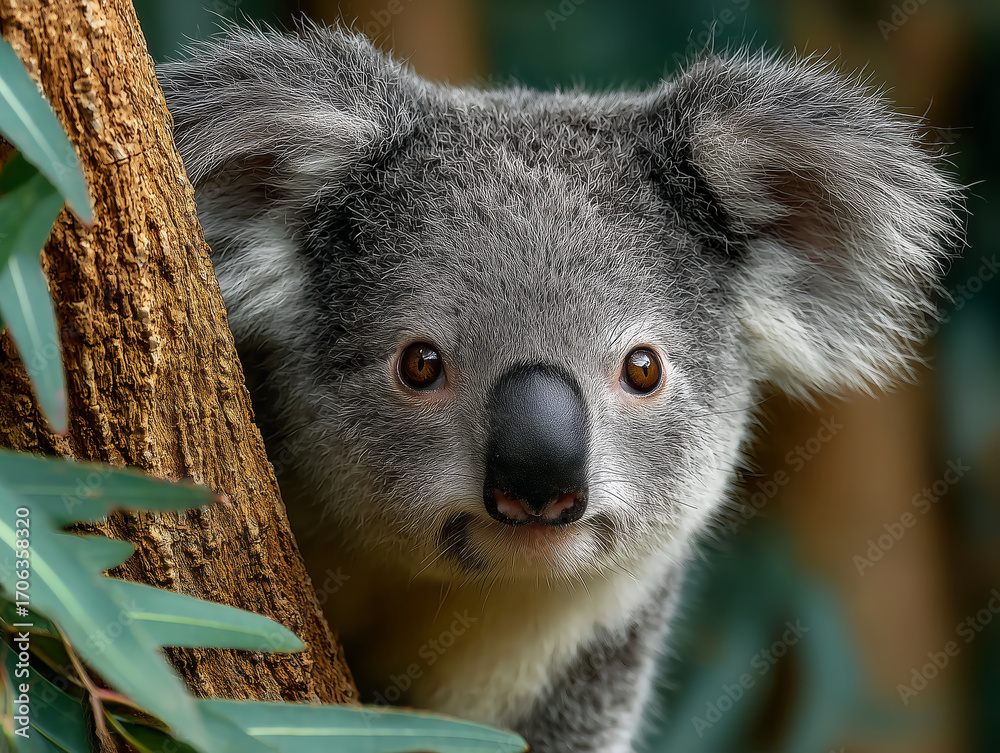 Obraz premium koala in a tree