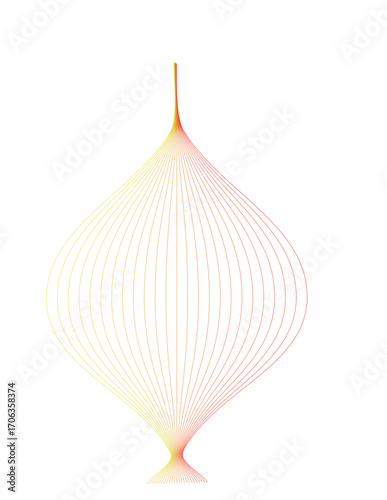 onion isolated on white background