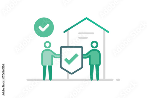 Home insurance deal, protecting property and providing financial security for homeowners and residents