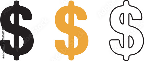 dollar icon set,dollar yellow vector,black dollar icon,dollar outline icon,usd sign,dollar sign