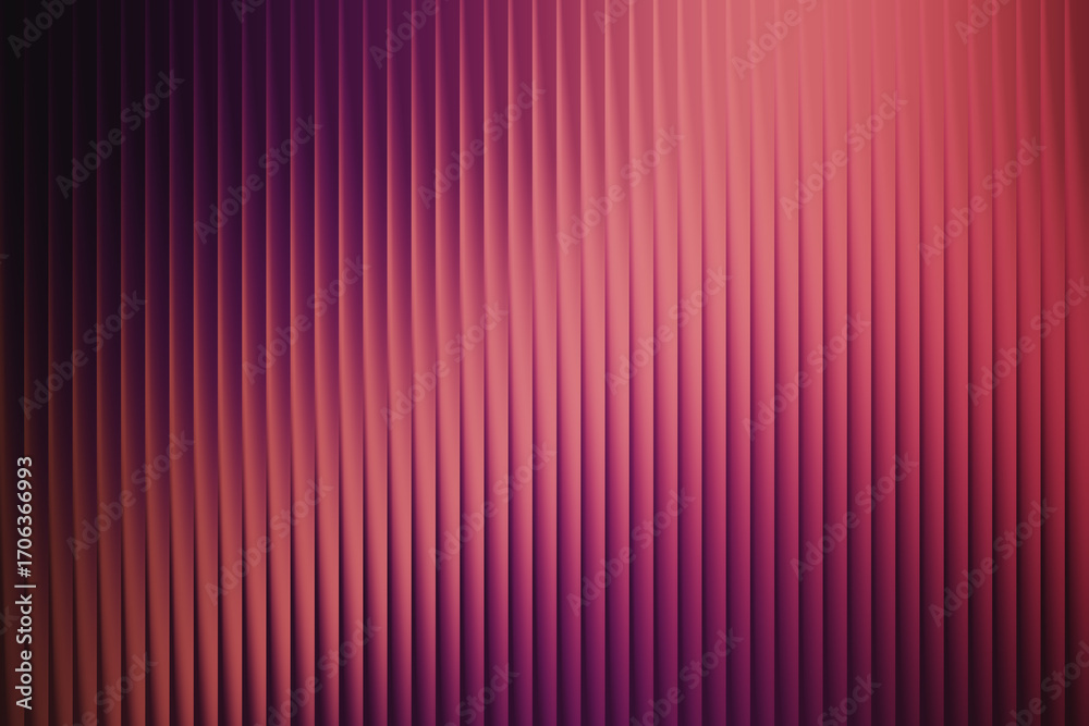 Obraz premium Abstract vertical ribbed texture with pink and purple gradient