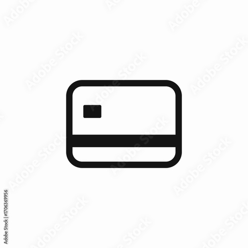 payment card icon icon sign vector