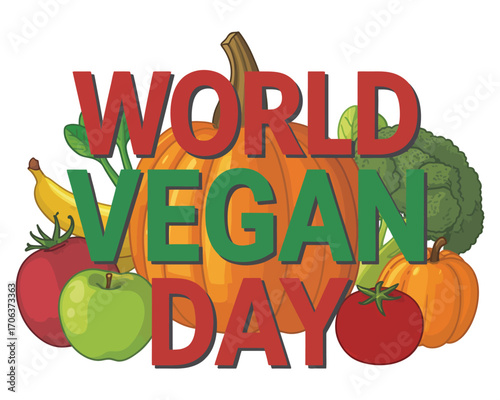 Celebrate World Vegan Day with Fruits and Vegetables