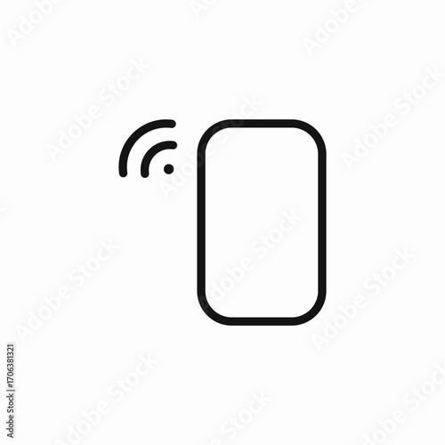 smart phone device icon sign vector