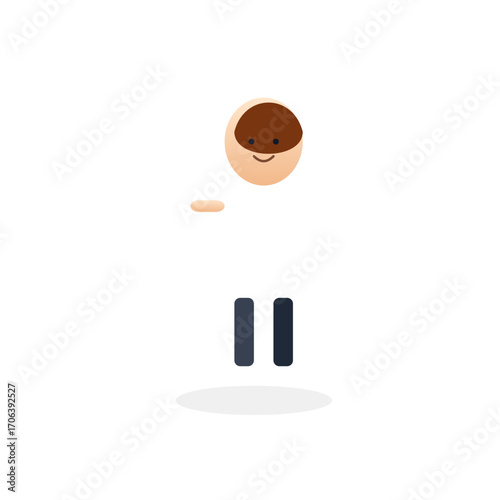 man with exclamation mark