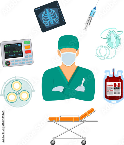 doctor surgeon concept