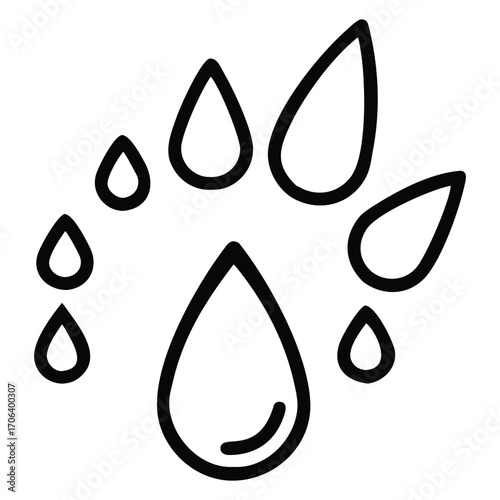 Vector icons of water droplets for clean and clear liquid illustrations

Do you want me to generate more descriptive sentences for different types of images?
