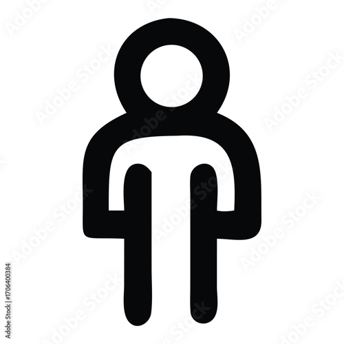 A vibrant 3D rendering of male and female symbols, ideal for a web illustration or a family concept icon