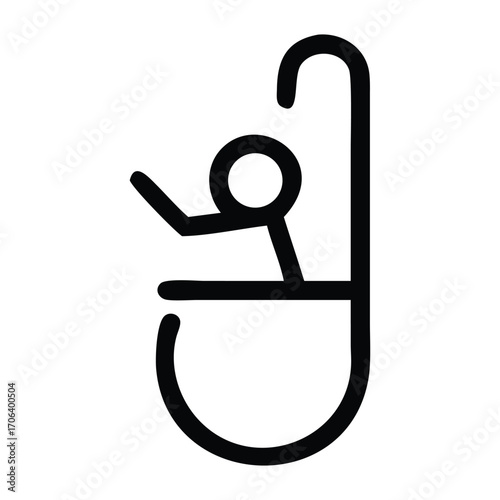 An accessible parking symbol features a wheelchair icon, indicating a designated spot for people with disabilities