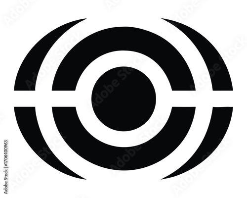 Target symbol with dollar sign vector icon