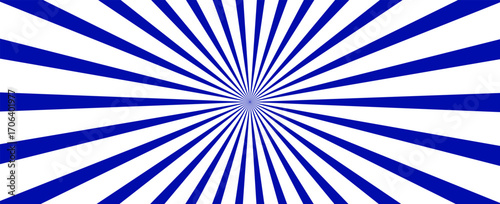 Ray sun light. Sunburst background. Radial circle line. Pattern starburst. Comic beam lines. Sun effect rays. Abstract firework. Concentration stripe. Cartoons lightning style. Vector illustration