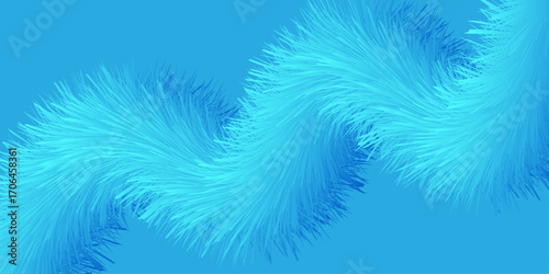 Closeup macro view of soft blue and white feathers on a nature-inspired background. olor, pink, boa, decoration, plume, purple, softness, backgrounds, art, flower, floral, leaves, seamless, leaf, flow