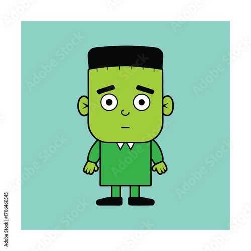  cute frankenstein cartoon.eps, cute frankenstein cartoon 