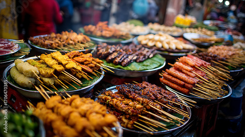  Discover the bustling street markets of Hanoi and their food offerings (2)