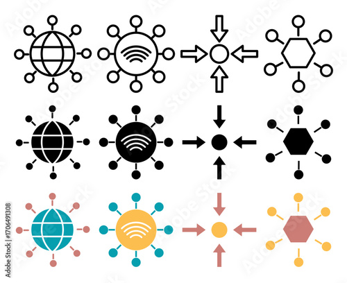 Centralized icon set