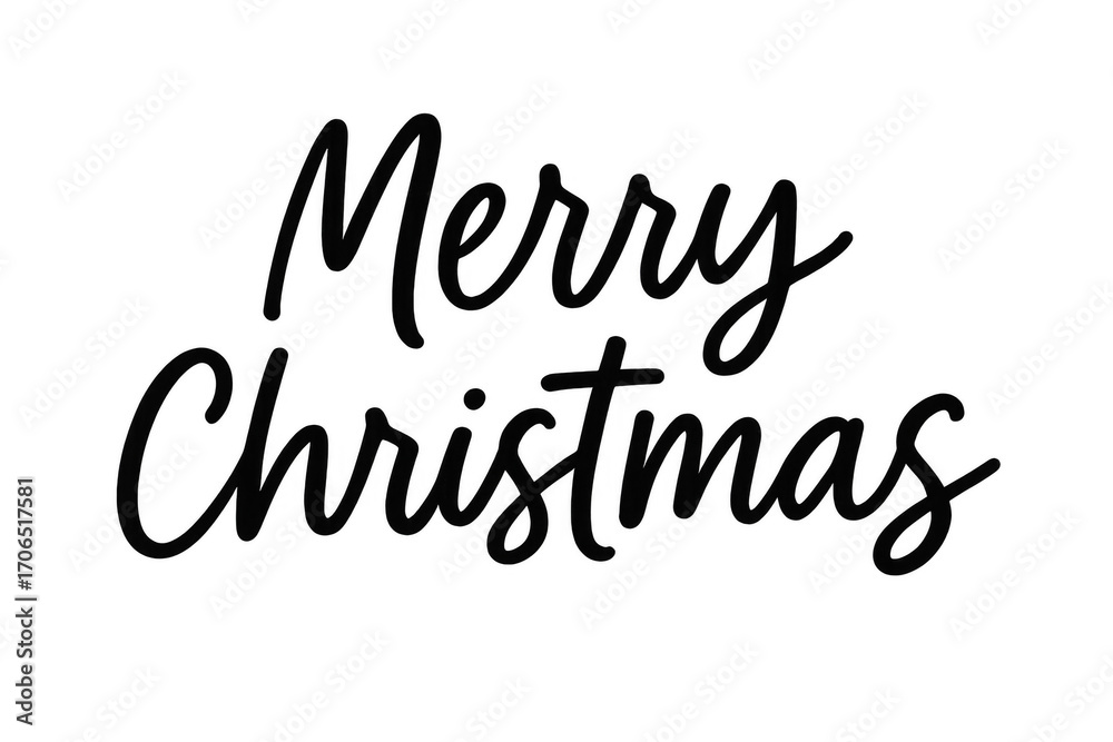 Merry christmas hand lettering greeting with transparent background Merry christmas hand lettering greeting with transparent background