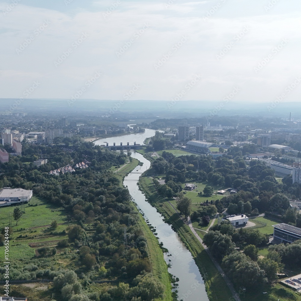 Obraz premium krajobraz miasta