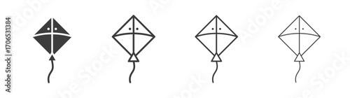 Makar sankranti icon style illustration. EPS 10 file