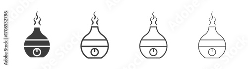 Diffuser icon style illustration. EPS 10 file