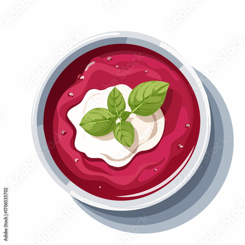Rote Beete Suppe