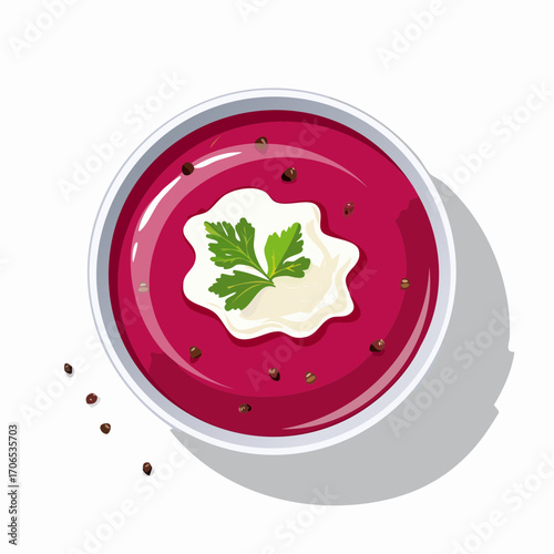Rote Beete Suppe