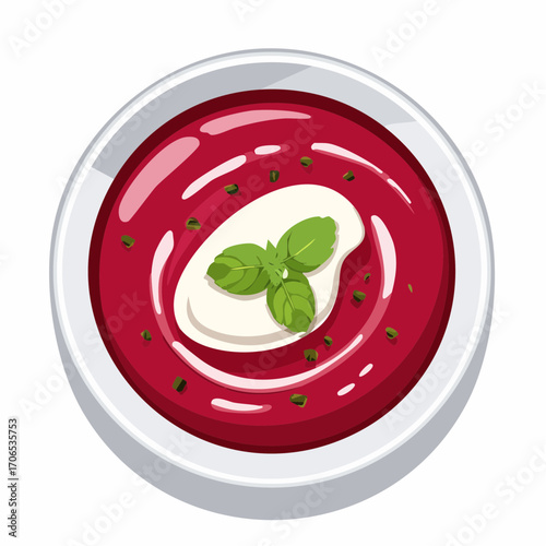 Rote Beete Suppe