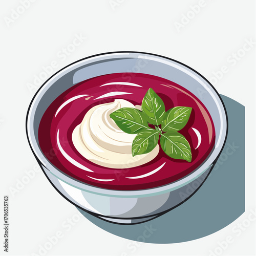 Rote Beete Suppe