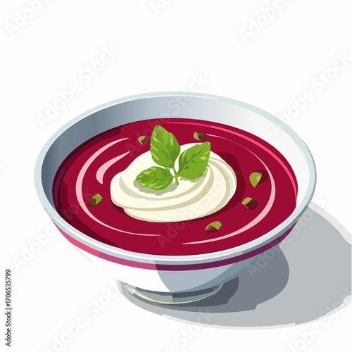Rote Beete Suppe