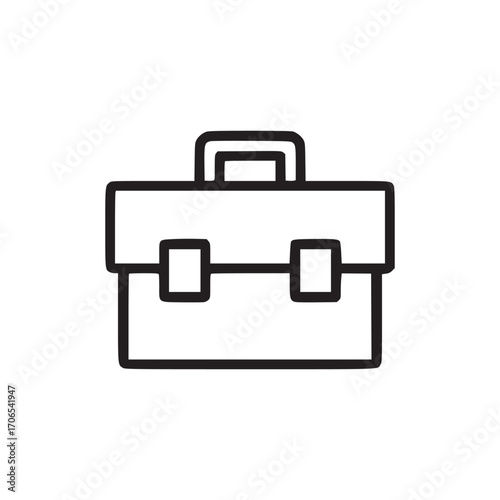Illustration of a briefcase the briefcase is a symbol of business, work, and travel it can also be used to represent a lawyer, consultant, or other professional