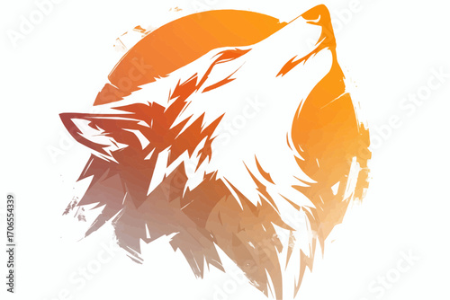 wolf vector illustration
