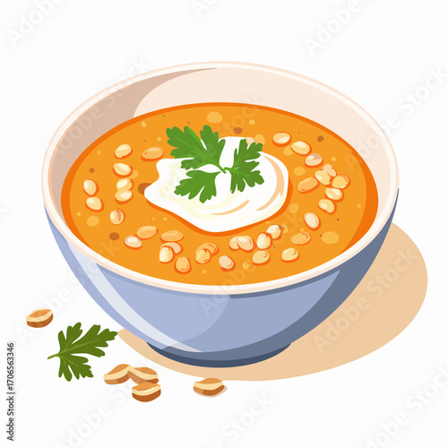 Linsensuppe