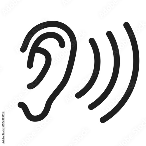 Hearing Sense Icon
