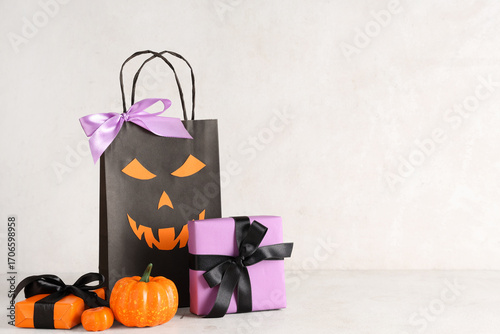 Composition with Halloween ...