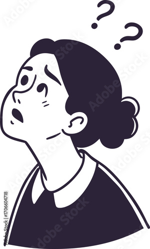 girl with a hair