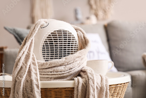 Modern electric fan heater ...