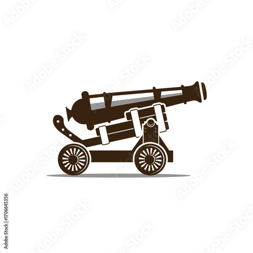 cannon abstract logo modern style