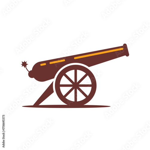 cannon abstract logo modern style