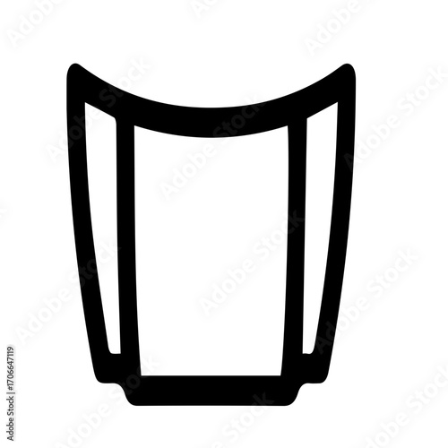 Empty French Fry Box Icon