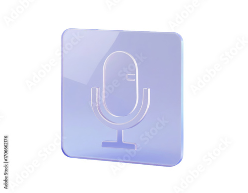 Crystal Glass Podcast Soundboard Icon
