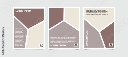 Simple template with comic frame style. Layout for poster, cover or flyer