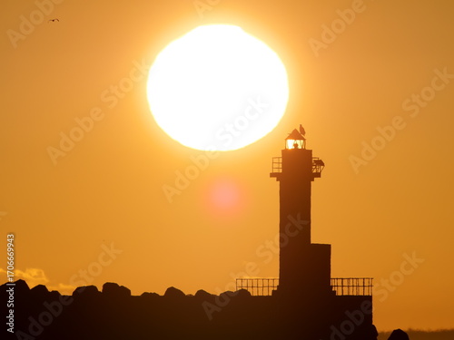 The morning sun as the Kiarashi departs from Shibetsu, Hokkaido