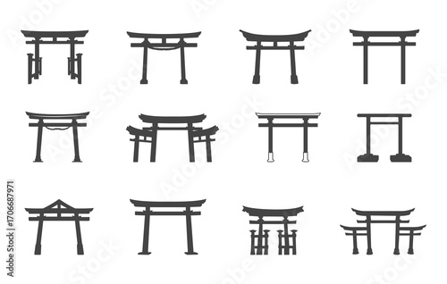 Japanese torii gate svg, Japanese torii gate silhouette, Japanese traditional gate svg, Torii gate svg, Torii gate silhouette. 
