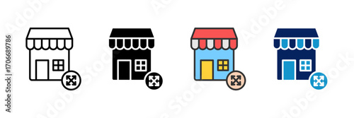 Multi Unit Icon Set Multiple Style Collection