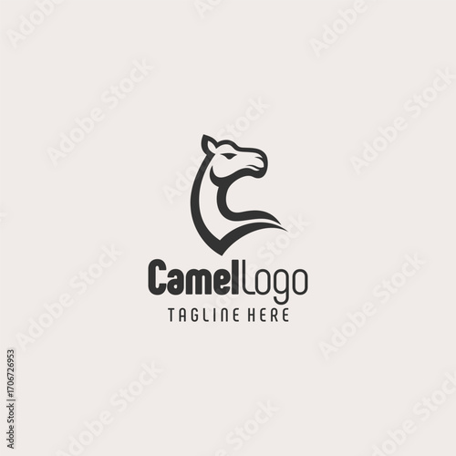 Original Black White Camel Symbol
