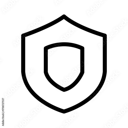 Shield Line Icon of Collectable Card Games (CCGs) Icon Set