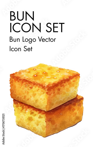 BunLogo vector Icon set 