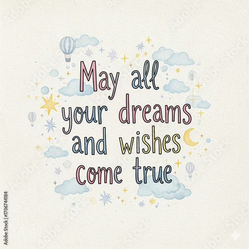 vector illustration of a happy birthday card