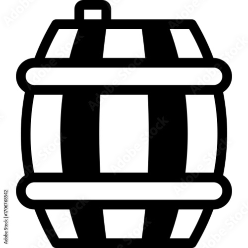 Barrel Wooden Icon