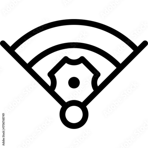 Baseball Field Icon