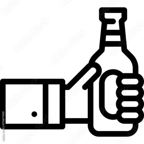 Beer Bottle Ale Icon